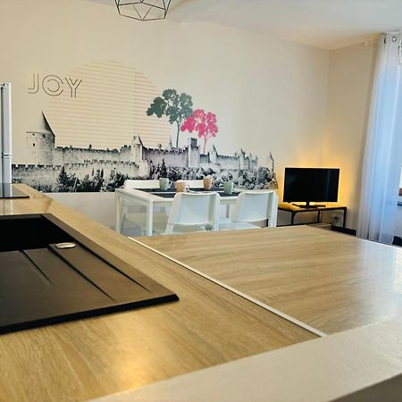 Spacieux, Climatise, Quartier Calme, Proche Chateau, Le Cocon De Joy Carcassone Exterior photo